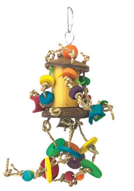 Bird Toy Merry Go Round Forager Small