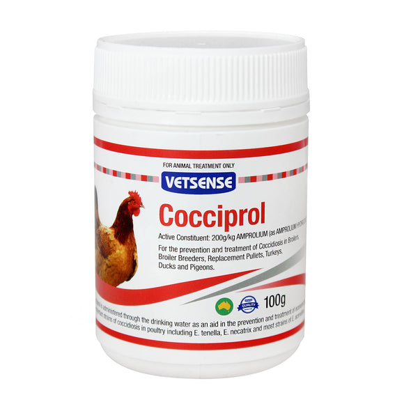 Vetsense Cocciprol (Amprollium) - Now in TWO SIZES