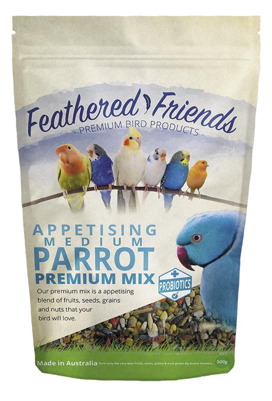 Feathered Friends Appetising Medium Parrot Premium Mix