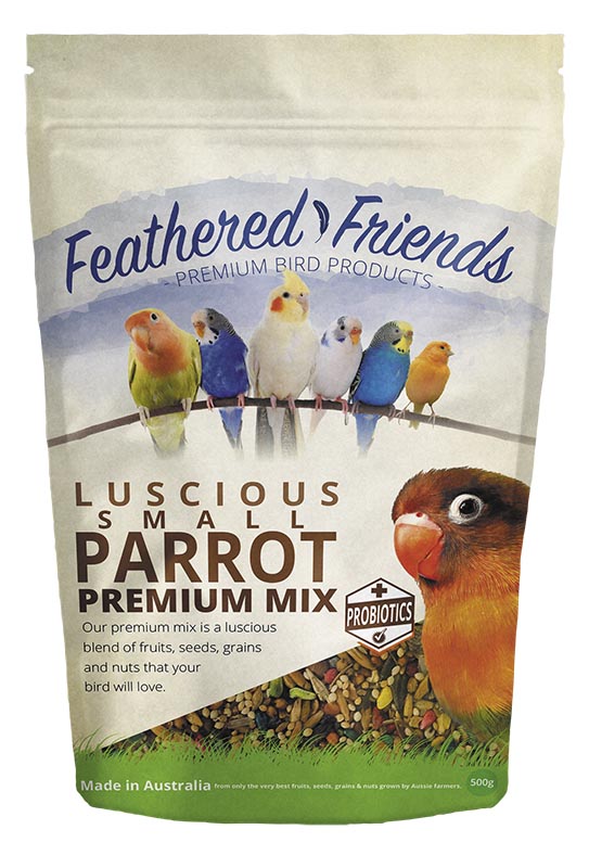 Feathered Friends Luscious Small Parrot Premium Mix