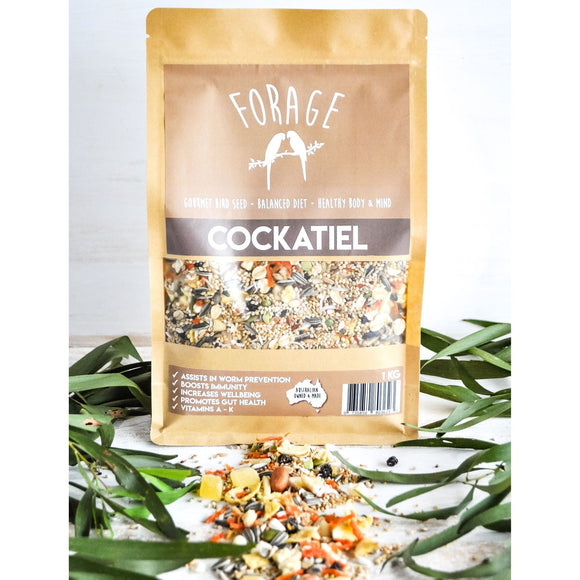 Forage Gourmet Seed Cockatiel 1kg