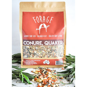 Forage Gourmet Bird Seed Conure + Quaker 1.75 kg