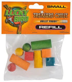 LuckyBird Treasure Chest Bird Toy and Refills