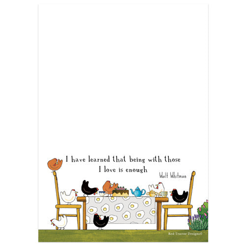 Mother Hens Group A6 Notepad by Red Tractor