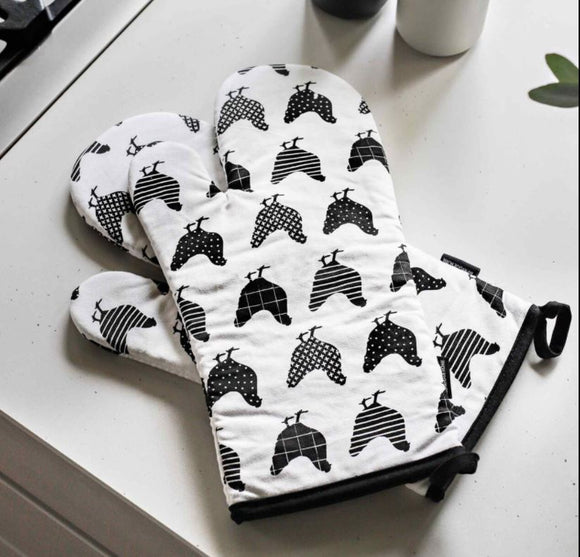 Oven Mitt | Charming Chooks – 1 Glove