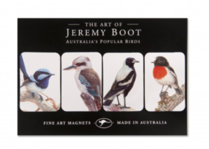 Australia's Popular Birds - Magnet 4 pack