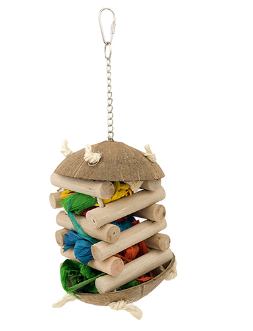 Bird Toy Foraging Hut