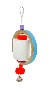 Bird Toy Paper Dispenser