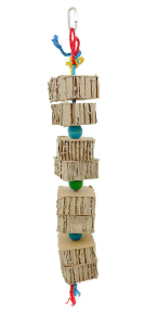 Bird Toy Knots and Blocks Large