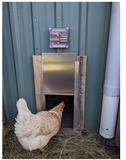 Coop Secure Chicken Door Opener + Door Kit (Combo Kit)