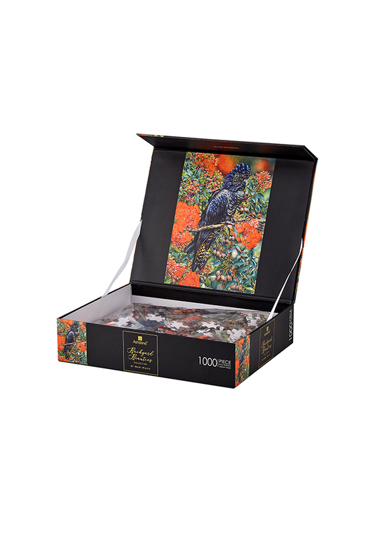 Backyard Beauties Black Cockatoo 1000 Piece Puzzle