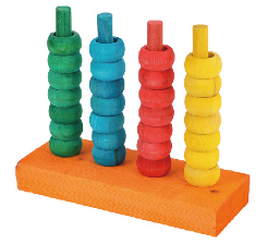 Feathered Friends Stacking Blocks