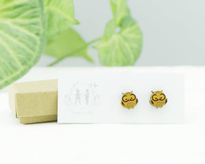 Chubby Owl Earrings