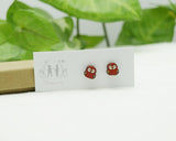 Macaw (Front View) Earrings