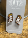 Sulphur Crested Cockatoo Earrings