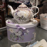 White Rose Teapot