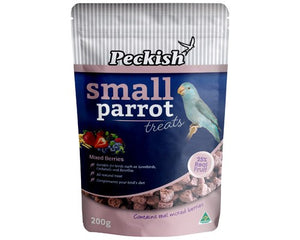 Peckish Small Parrot Mixed Berries Treats 200g