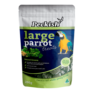 Peckish Large Bird Natural Greens Treats 200g