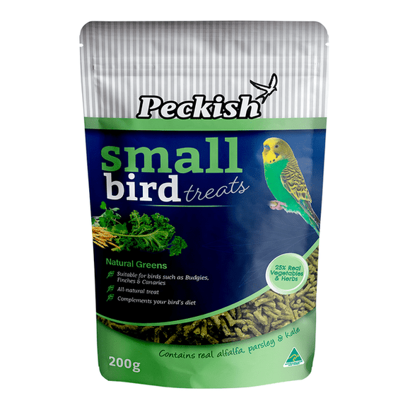 Peckish Small Bird Natural Greens Treats 200g