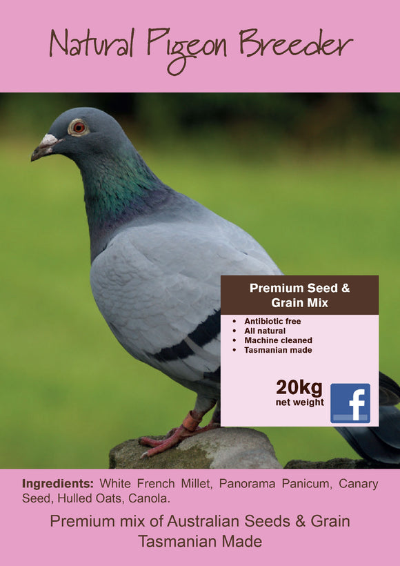 Pigeon Breeder Natural Seed 20kg / Sprout Mix