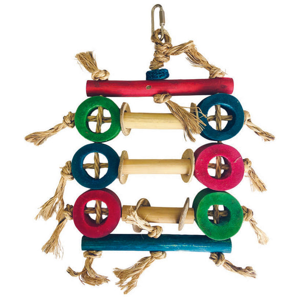 Feathered Friends Bamboo Ring Abacus