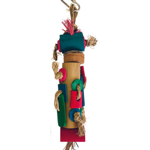 Braided Bamboo Tower Toy