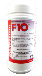 F10 Disinfectant Wipes