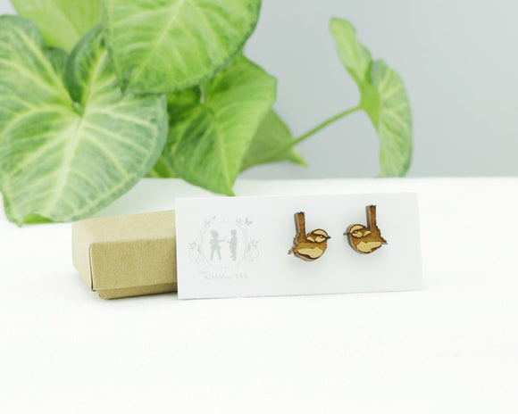 Wood Wren Earrings